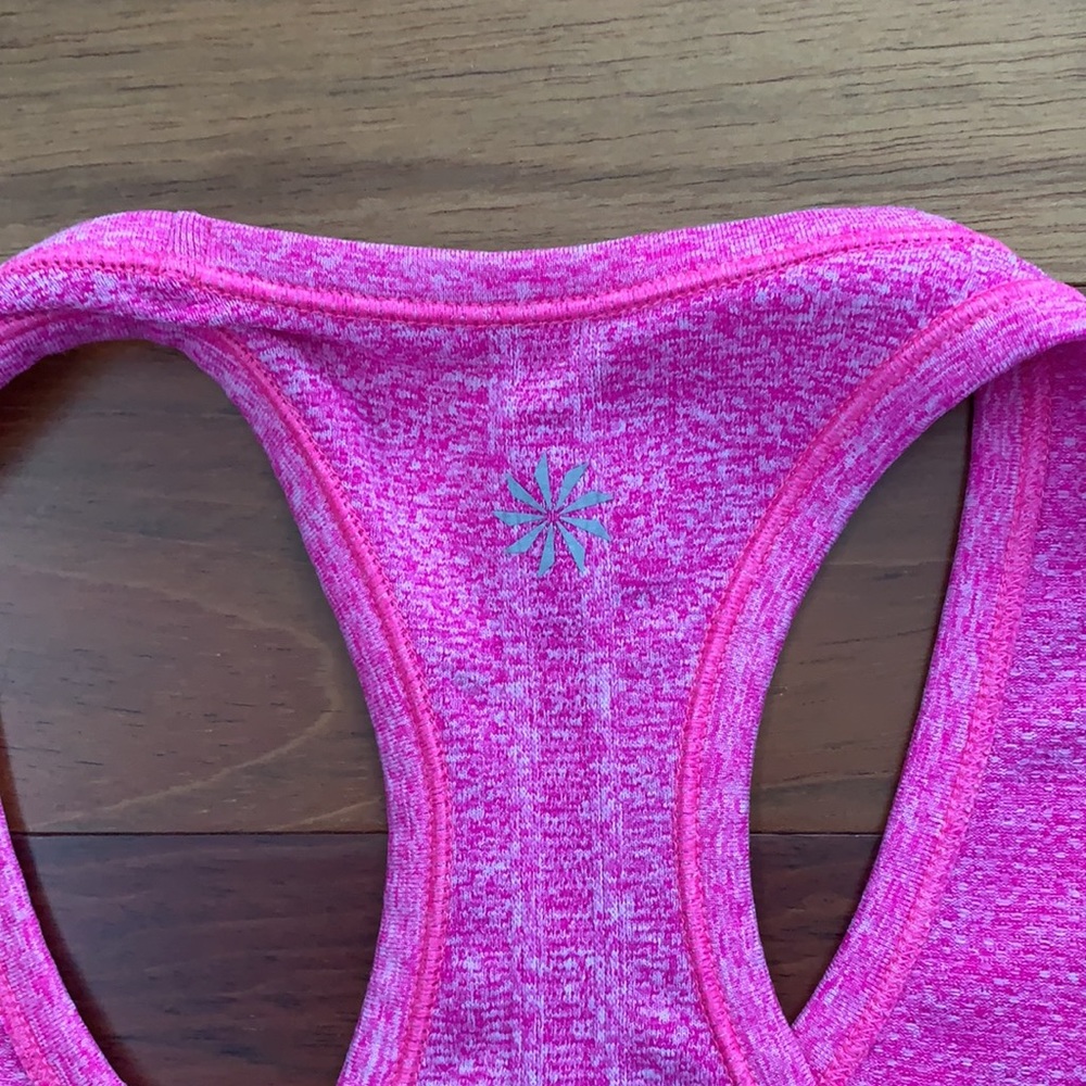 Athleta Fastest Track Racerback Pink Tank - Picture 5 of 8